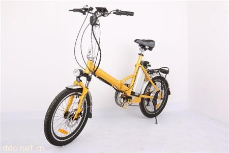  折叠式电动自行车